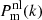 $ P_{\mathrm{m}}^{\mathrm{nl}}(k) $