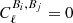$ C_{\ell}^{B_i,B_j} = 0 $