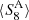 $ \langle S_8^{\rm A} \rangle $