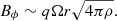 $$ \begin{aligned} B_{\phi } \sim q\Omega r \sqrt{4\pi \rho }. \end{aligned} $$