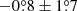 $ -0{{\overset{\circ}{.}}}8 \pm 1{{\overset{\circ}{.}}}7 $