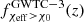 $ f^{\rm GWTC-3}_{\chi_{\rm eff}>\chi_0}(z) $