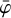 $\bar \varphi $