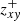$ z^{+}_{x\mathit{y}} $