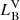 $ L_{\mathrm{B}}^{\mathrm{V}} $