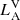 $ L_{\mathrm{A}}^{\mathrm{V}} $