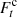 $ F_t^{\text{c}} $