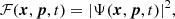 $$ \begin{aligned} \mathcal{F} (\boldsymbol{x},\boldsymbol{p},t) = |\Psi (\boldsymbol{x}, \boldsymbol{p}, t)|^2, \end{aligned} $$