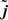 $ \tilde{\boldsymbol{j}} $