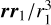 ${\bf{r}}{{\bf{r}}_1}/r_1^3$