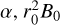 $r_0^3{B_0}$