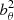 $ b_\theta ^2 $