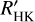 ${R'_{{\rm{HK}}}}$