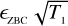 ${_{{\rm{ZBC}}}}\sqrt {{T_1}} $