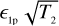 ${_{{\rm{1p}}}}\sqrt {{T_2}} $