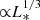 $ {\propto}L_{*}^{1/3} $