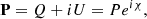 $$ \begin{aligned} \mathbf P = Q+iU = P e^{i\chi } , \end{aligned} $$