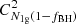 $ {C}^2_{N_{\rm 1g}\left(1-f_{\rm BH}\right)} $