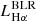 $ L^{\mathrm{BLR}}_{\mathrm{H\alpha}} $
