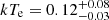 $ kT_{\mathrm{e}} = 0.12^{+0.08}_{-0.03} $