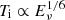$ T_{\rm i}\propto E_\nu^{1/6} $