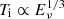 $ T_{\rm i}\propto E_\nu^{1/3} $