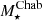 $ M_{\star}^{\mathrm{Chab}} $