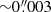 $ {\sim}0{{\overset{\prime\prime}{.}}}003 $