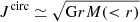 $ J^{\mathrm{circ}}\simeq \sqrt{\mathrm{G} r M( < r)} $