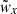 $ \tilde{\mathit{w}}_{x} $