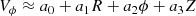 $$ \begin{aligned} V_\phi \approx a_0 + a_1 R + a_2 \phi + a_3 Z \end{aligned} $$