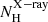 $ {{N}}_{\mathrm{H}}^{\mathrm{X-ray}} $