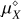$\mu _X^{\rm{\Delta }}$
