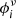 $ \phi^\nu_i $
