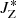 $ J_{\mathrm{Z}}^{*} $