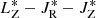$ L_{\mathrm{Z}}^{*}-J_{\mathrm{R}}^{*}-J_{\mathrm{Z}}^{*} $
