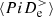 $ \langle PiD^>_{\rm e} \rangle $