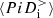 $ \langle PiD^>_{\rm i} \rangle $