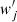 $ {\it w}^\prime_j $