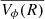 $ \overline{V_\phi(R)} $