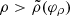 $ \rho > \tilde{\rho}(\varphi_\rho) $