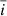 $ \overline{i} $