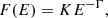 $$ \begin{aligned} F(E)=KE^{-\Gamma }, \end{aligned} $$