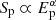 $ S_{\mathrm{p}} \varpropto E^{\alpha}_{\mathrm{p}} $