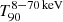 $ T_{90}^{8{-}70\,\mathrm{keV}} $