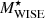 $ M^{\star}_{\mathrm{WISE}} $