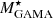 $ M^{\star}_{\mathrm{GAMA}} $