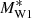 $ M^{*}_{\mathrm{W1}} $