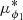 $ \mu_{\phi_1}^* $