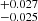 $ ^{+0.027}_{-0.025} $